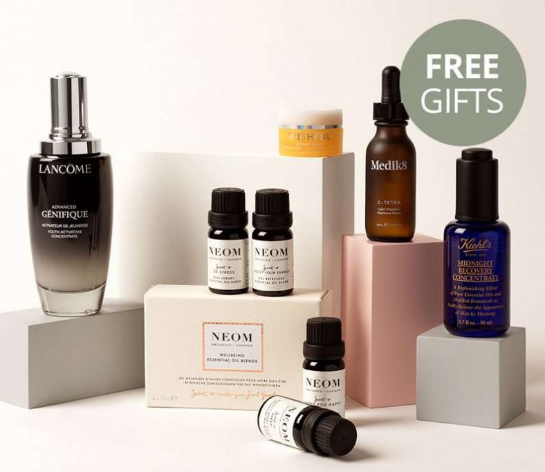 Stock up on your skincare and bodycare favourites and nab some free treats while you're at it.